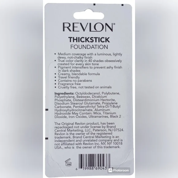 REVLON FIRM FLESH THICK STICK FOUNDATION, Color: 17 Muffin - Picture 3 of 3
